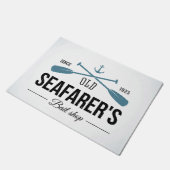 Oude baisshop voor zeevarenden deurmat (Schuin)