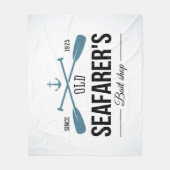 Oude baisshop voor zeevarenden fleece deken (Voorkant)