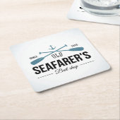 Oude baisshop voor zeevarenden kartonnen onderzetters (Schuin)