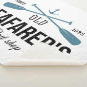 Oude baisshop voor zeevarenden sherpa deken (3/4)