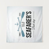 Oude baisshop voor zeevarenden wandkleed (Voorkant)