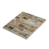 Oude bakmuur tegeltje (Zijkant)