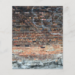 Oude Bakstenen Muur Achtergrond Scrapbook Papier