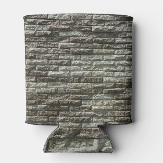 Oude bakstenen muur: noodlijdende textuur blikjeskoeler (Achterkant)