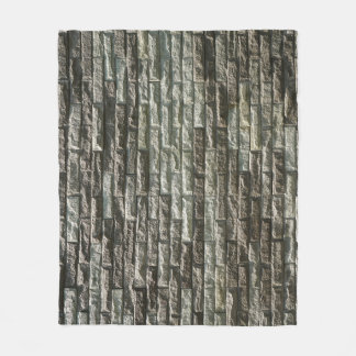 Oude bakstenen muur: noodlijdende textuur fleece deken