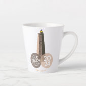 Oude Baldy Latte Mok (Rechts)