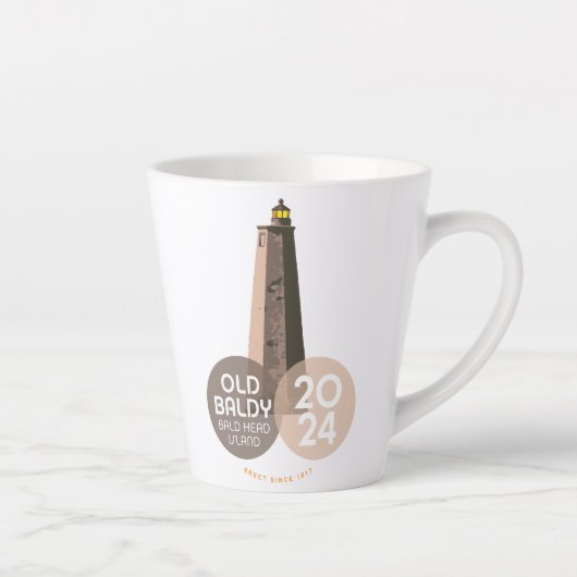 Oude Baldy Latte Mok (Rechts)