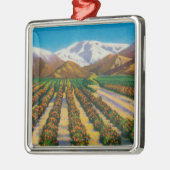 Oude Baldy Mountain uit de Oranje Groves Metalen Ornament (Links)