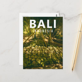 Oude Balinese ansichtkaart – Trunyan schedelbegraa Briefkaart