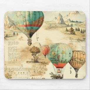 Oude Ballon Wildernis Kaart Berg Muismat