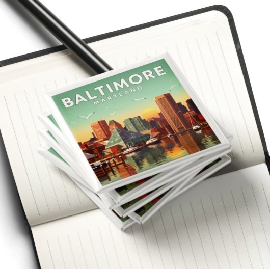 Oude Baltimore Maryland Magneet