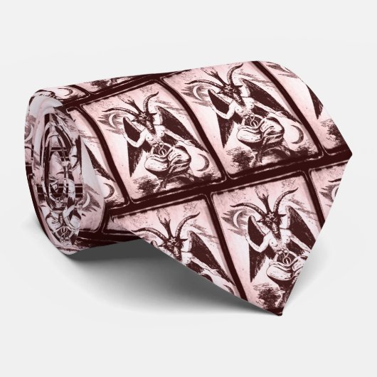 Oude Baphomet-Stropdas Stropdas (Opgerold)