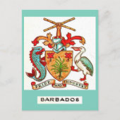 Oude Barbados-ansichtkaart Briefkaart (Voorkant)