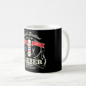 Oude Barbershop Shave & Haircut Koffiemok (Voorkant rechts)