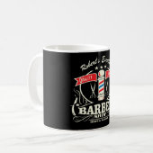 Oude Barbershop Shave & Haircut Koffiemok (Voorkant links)