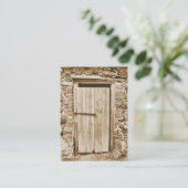 OUDE BARDEUR VISITEKAARTJE (Staand voorkant)