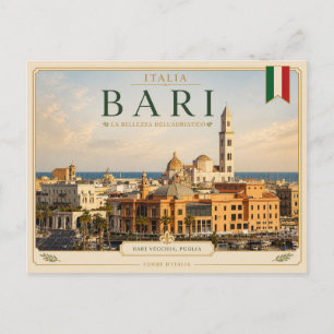 Oude Bari, Bari - Italië Briefkaart