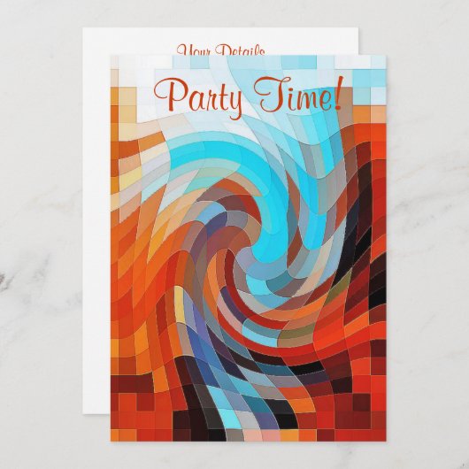 OUDE BARINE-INVITATIE (Voorkant / Achterkant)