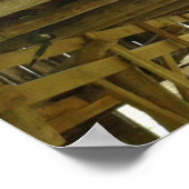 Oude Barn aan de voorzijde Poster (Hoek)