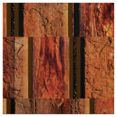 Oude Barn Board ziet Rustige Man Cave Fabric Stof (Swatch)