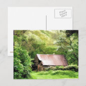 OUDE BARN BRIEFKAART (Voorkant / Achterkant)