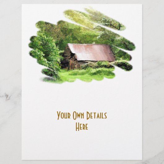 OUDE BARN FLYER (Voorkant)