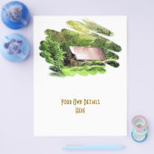 OUDE BARN FLYER (Enkel)