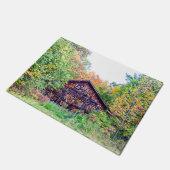 Oude Barn in de Herfst Deurmat (Schuin)
