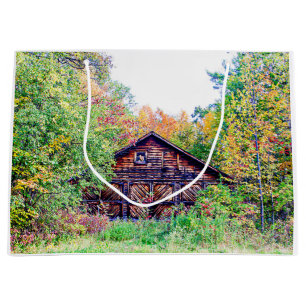 Oude Barn in de Herfst Groot Cadeauzakje