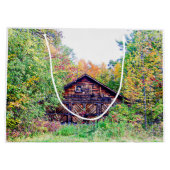 Oude Barn in de Herfst Groot Cadeauzakje (Achterkant)