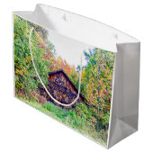 Oude Barn in de Herfst Groot Cadeauzakje (Achterkant Gekanteld)