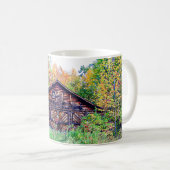 Oude Barn in de Herfst Koffiemok (Voorkant rechts)