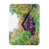 Oude Barn in de Herfst Magneet (Verticaal)