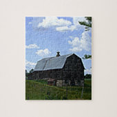 Oude Barn in de puzzel van Wisconsin Legpuzzel (Verticaal)