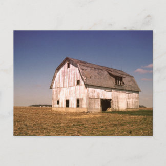 Oude Barn-kleurenfoto-Briefkaarten Briefkaart