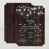 Oude Barn Mason Jars verlicht elke dag van de zond Kaart (Voorkant / Achterkant)