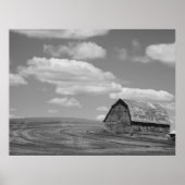 Oude Barn op de Palouse Poster (Voorkant)