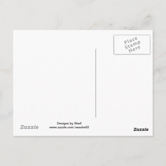 Oude Barn op een heuvel Briefkaart (Achterkant)