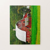 Oude Barn Wisconsin. Legpuzzel (Verticaal)