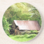 OUDE BARN ZANDSTEEN ONDERZETTER (Voorkant)