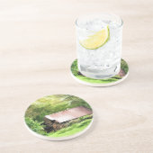 OUDE BARN ZANDSTEEN ONDERZETTER (Zijkant)