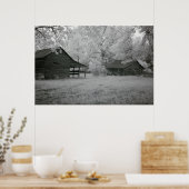 Oude Barns Poster (Keuken)