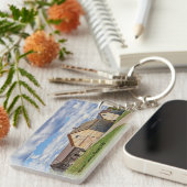 Oude Barns Sleutelhanger (Voorkant Rechts)