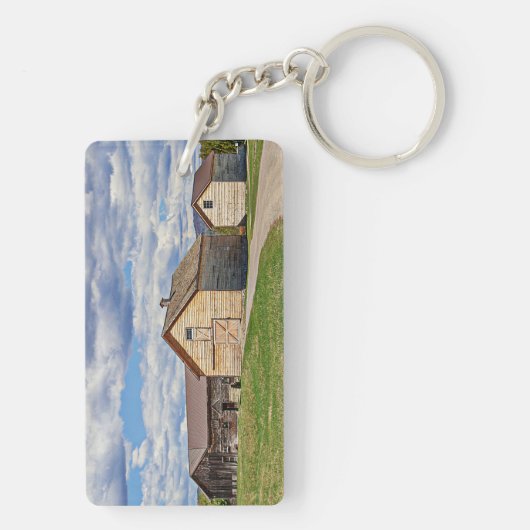 Oude Barns Sleutelhanger (achterkant)
