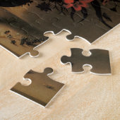 Oude Barok, Bloemstuk Bloemen in Vaas Legpuzzel (Zijkant)