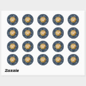 Oude Baseball PLAY BALL Verjaardagsfeest Stickers (Vel)