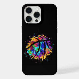 Oude Basketbal Grafisch Ontwerp Cool Basketbal iPhone 15 Pro Max Case