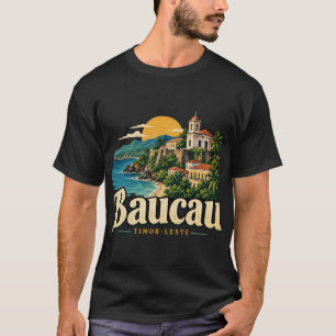 Oude Baucau Timor-Leste Reis Kunst Landmark T-shirt