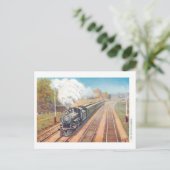 Oude Bay State Limited Trein Ansichtkaart Briefkaart (Staand voorkant)