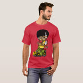 Oude bboy vriend t-shirt (Voorkant volledig)